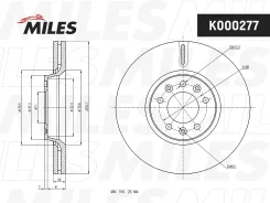 ��������� ���� �������� K000277 Miles, �����/������ ����