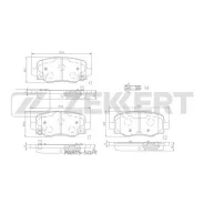 ������� ����. ����. ����. Fiat 500X (354) 14- Jeep Renegade 14- Zekkert BS-3058 ����