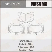 ������� �������� Masuma, PN0396 rear (1/16) Masuma ������� MS-2929 | �������� �� ��, ������, 5 ����� | �������� �� 12 ��� | ������ � ������� | ������� MS-2929, ������ ����