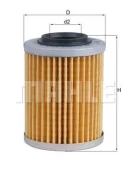 Oil filter element ox970 Mahle ����