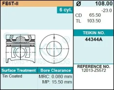������� ��������� Teikin 44342 STD (4��/����) ����