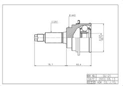 ���� �������� / �������� ������ /����� HDK ��� Suzuki Cultus Baleno 19951998; 20*49*25; SU021; (TG9221 0710SY415A42) 4410160G52 4410260G52 HDK ����