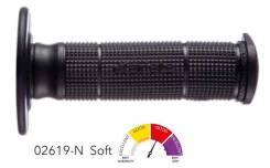  2 PAIR Grips Unity Slimline, SOFT Black Ariete 02619-N 