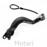   ZETA Trigger Brake Pedal Serow250, XT250 04-22 Black 