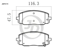 ������� ���������, �������� D11154M JD JBP0174 ����