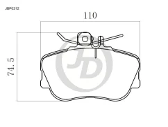 ������� ���������, �������� GDB1094 JD JBP0312 ����