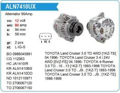 ��������� Toyota 1KZ KR 90amp 3T Land Cruiser 3.0, 12V Krauf ����