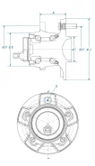 ��������� ���� ������ KOYO 3DACF027F12ESAM ����