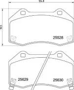 �������� ��������� ��� p23182 Brembo ����