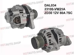 ��������� Dagger DAL034 23100-VW211 23100-VW21A 23100-VW20A A5TA7981 ZD30 12V 80A 7pcs CWGE25, Cwmge25, DWGE25, Dwmge25, VWE25, VWME25 5�� Dagger DAL034 ����