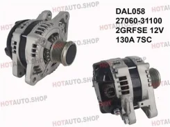 ��������� Dagger DAL058 27060-31100 104-061 2Grfse 12V 130A 7SC 5.8�� Dagger DAL058 ����