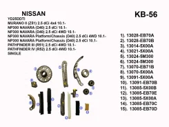 ����������� ���� ��� KB-56 KB-56 TK-NS034-1 YD25DDTI (single)15���. 4.52�� standart KB56 ����