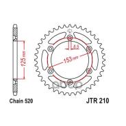   JT JTR210.49SC  JT Sprockets . JTR210.49SC 