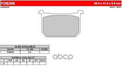    MOTO,  2  Ferodo . FDB298P FDB298P 
