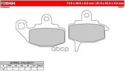    MOTO,  2  Ferodo . FDB494P FDB494P 