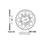   JT JTR1332.43 JT Sprockets . JTR1332.43 