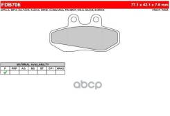    MOTO,  2  Ferodo . FDB706P _FDB706P 
