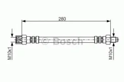 ����� ��������� ������ MB W123/124/126/201/202/210 [178Bosch1987476396] ����