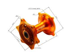   CNC (R18"/19" d=17mm)  X-TECH 