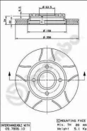 ���� ��������� Max �������� ��� FORD Focus, FORD Fiesta, Mazda 2 Brembo 09.7806.75 ����