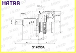 ���� ������� 3035 ABS 47 ����� ������� INKO 317050A ����