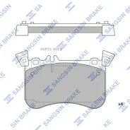 ������� ��������� Mercedes BENZ A45 AMG 4- �����. Sangsin Brake SP1954A Sangsin Brake SP1954A ����