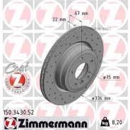 ���� ��������� BMW 3(E90) 04- ����. ����. Sport Z Zimmermann 150343052 Zimmermann 150343052 ����