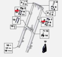      Honda SL350 Partsunlimited 57-132 