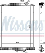 �������� ���������� (Volvo ��� �����, ����� 900*699*48) Nissens 654630 ������ 20722450 ����