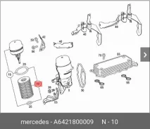 ������ ��������, ������� ��� Mercedes-BENZ Sprinter, Mercedes-BENZ E-Class, Mercedes-BENZ C-Class mercedes a-642-180-00-09 ����