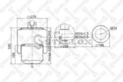 ������������� �� ����. �!1��-��. �M16/M24����. �80+������. �4���. �D15 ����. ����� 1��. M14Volvo FM/FHM14Volvo FM/FH Stellox 9078031SX ����