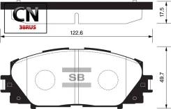 ������� ��������� ��������, �������� Sangsin Brake SP1377 ����
