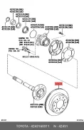 ���� ��������� ������ Toyota 42431-60311 ����