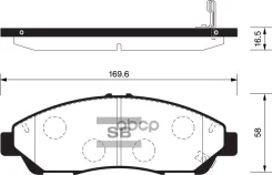 ������� ��������� ��������, �������� Sangsin Brake SP1452 ����