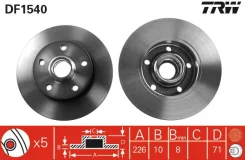 DF1540_���� ��������� ��� df1540 TRW ����