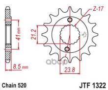 ������ ������������� JT JTF1322.14 JT Sprockets ���. JTF1322.14 ����