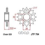 ������ ������������� JT JTF704.17RB � ��������� 27717708479, �27717708480, �8000H7392 JT Sprockets ���. JTF704.17RB ����