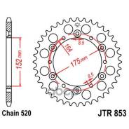 ������ ������������� JT JTR853.52 JT Sprockets ���. JTR853.52 ����