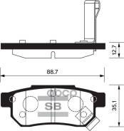 ������� ��������17 SP1265 Sangsin brake ����