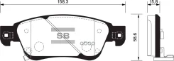 ������� �������� � Infiniti G35 Coupe/Sedan 3.5i V6 07> SP1478_SNS Sangsin brake ���. SP1478 SP1478SNS 1273 02 [D1060-JK000] ! ����