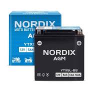 ����������� ��� ���� Nordix AGM YTX5L-BS, 5��, CCA 140, ��������������� ����