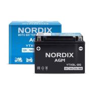 ����������� ��� ���� Nordix AGM YTX9L-BS, 9��, CCA 180, ��������������� ����