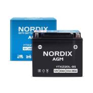 ����������� ��� ���� Nordix AGM YTX(Z)20L-BS, 20��, CCA 285, ��������������� ����