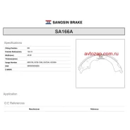 ������� ��������� ����������, ������ - �������� 4�� (���� �� ��������) Sangsin Brake 'SA166A ����