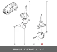 ����������� | ����� ����/��� | Renault 8200868516 ����