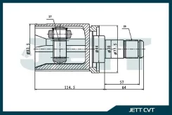 ���� ���������� JETT V40-5021 ����