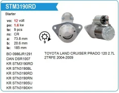 ������� Toyota 2TRFE LAND Cruiser Prado 120 2.7L 2004-2009 Krauf ����