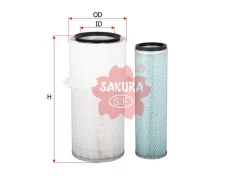 ������ ��������� /Furukawa 1129111C1+1129112C1/ Sakura-AS-8502S H-392|381| /OD-225|174| /ID-107|17| ������/�-� 2��. ����
