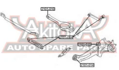 ����������� ������� ����������� ������ FORD Mondeo GE BY4/B5Y 2000-2007 ASVA 2101-010 ����
