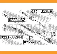 ���� ������� Nissan Teana J32 2008-2013 0222-J32 ����